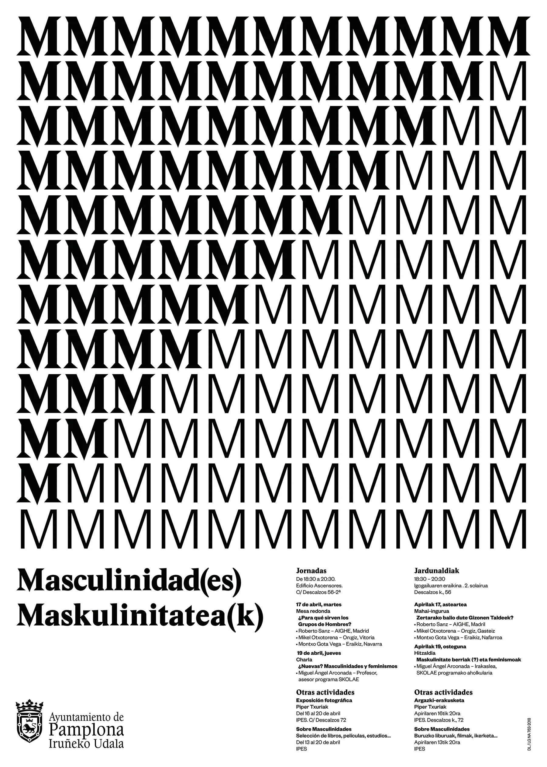 Poster Masculinidad(es)