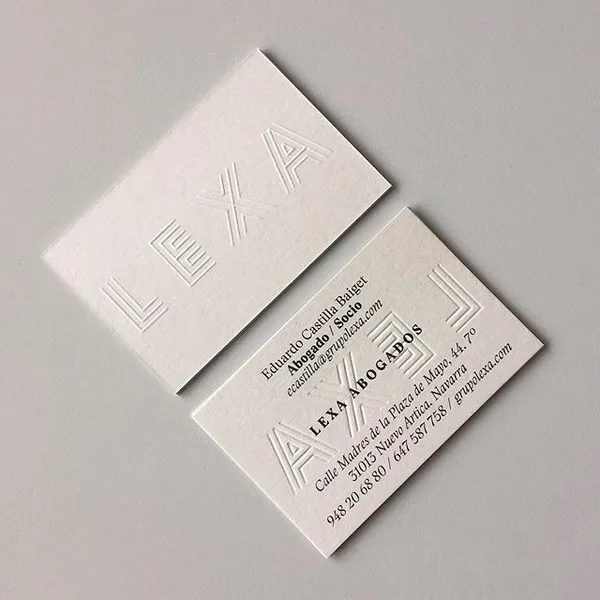 Tarjetas para Grupo LEXA